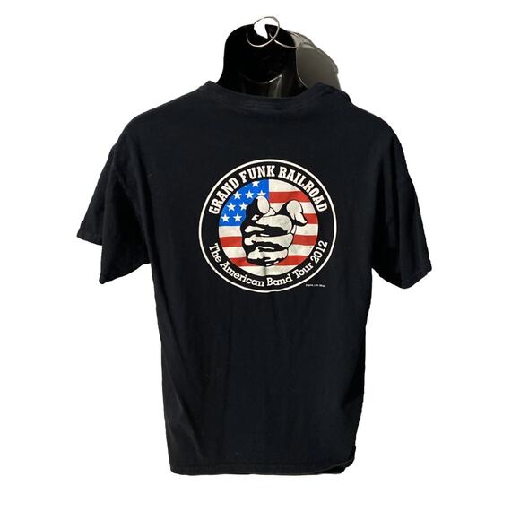 grand funk railroad t shirt tour concert large‎ Mens 2012 Gildan tag - Picture 4 of 6